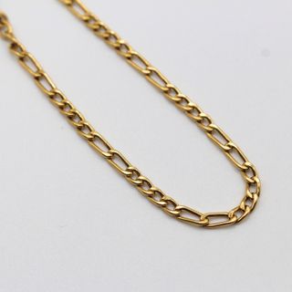 Pulsera Oro 18K, Figaro, 4.26gr 20cm