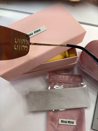 Gafas de sol Miu Miu Marrones