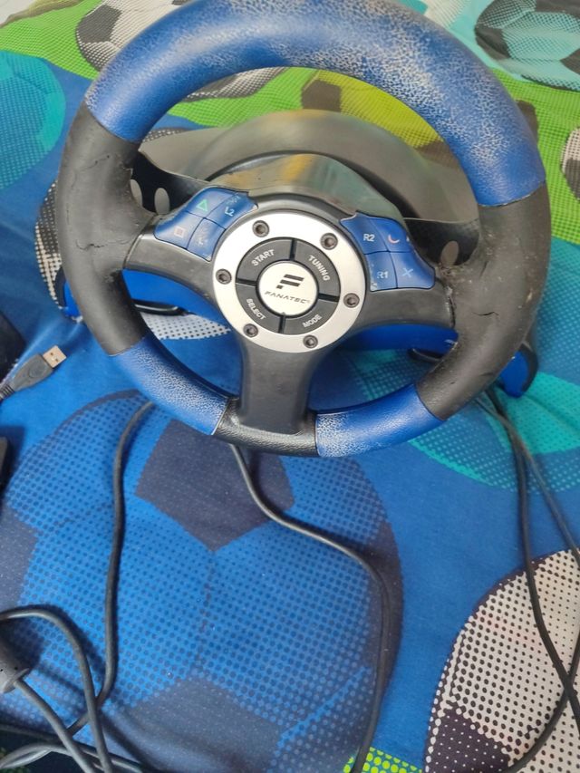 Volante Fanatec PS2, PS3 y PC