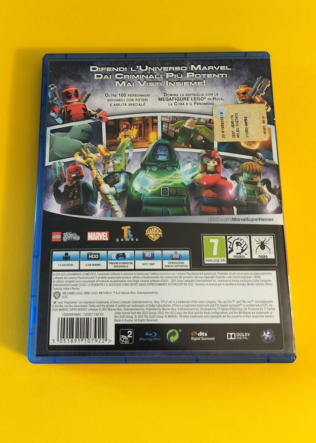LEGO Marvel Super Heroes PS4
