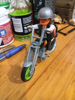 Moto Chopper Playmobil