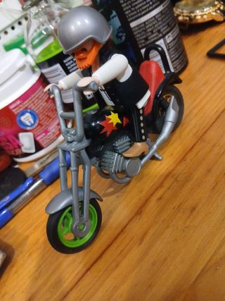 Moto Chopper Playmobil
