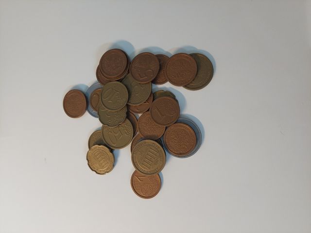 Caja Registradora Infantil con billetes y monedas.