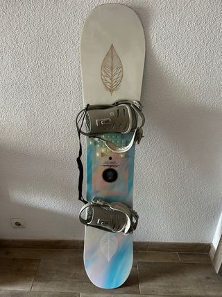 Tabla snow Salomon + fijaciones Union