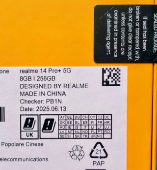 Realme 14 Pro+ 5G Nuevo