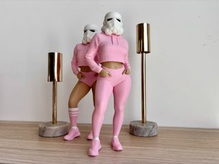 Figura Star Wars Stormtrooper Rosa