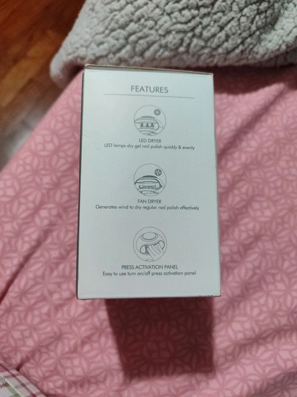 Lampada UV TOUCHBeauty 2 in 1 Nail Polish Dryer