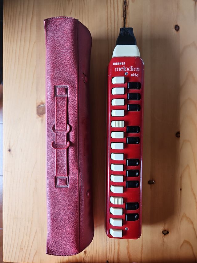 Flauta Melódica Hohner Alto Roja