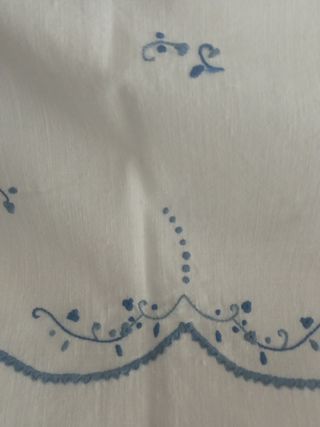 Juego de cama matrimonio años 50