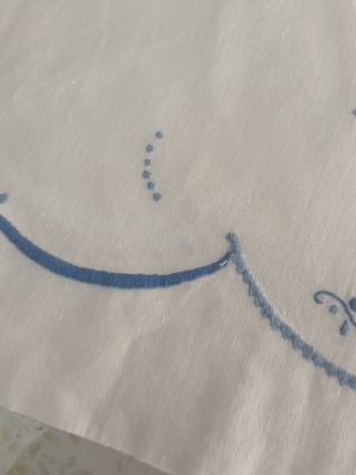 Juego de cama matrimonio años 50