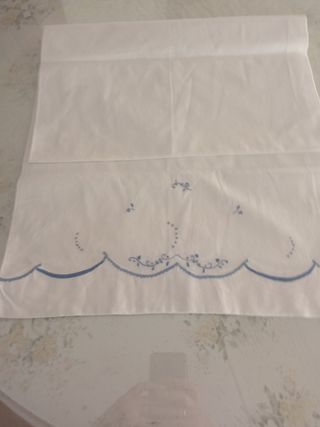 Juego de cama matrimonio años 50