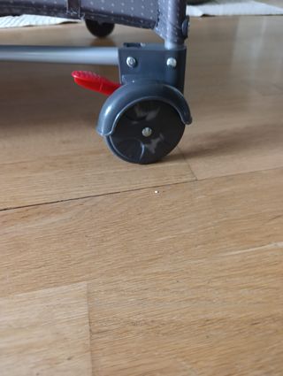 Cuna de viaje Asalvo Smooth Baby gris