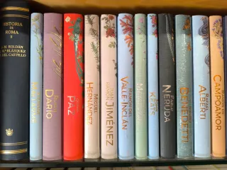 Precio individual Libros colección de lujo poesía