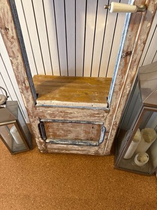 Puerta Decorativa Francesa Estantería
198x52x27