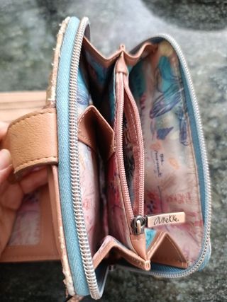 Cartera Anekke Negra Multicolor