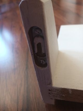 Estante de madera maciza robusta