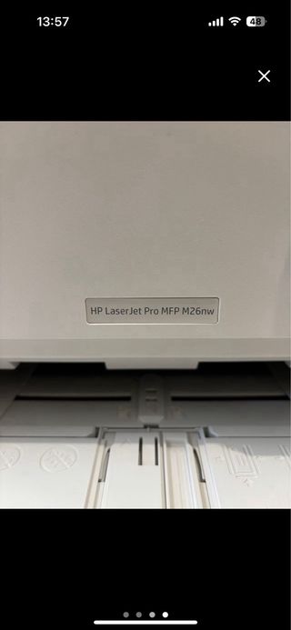 Impresora HP LaserJet Pro MFP M26nw Blanca