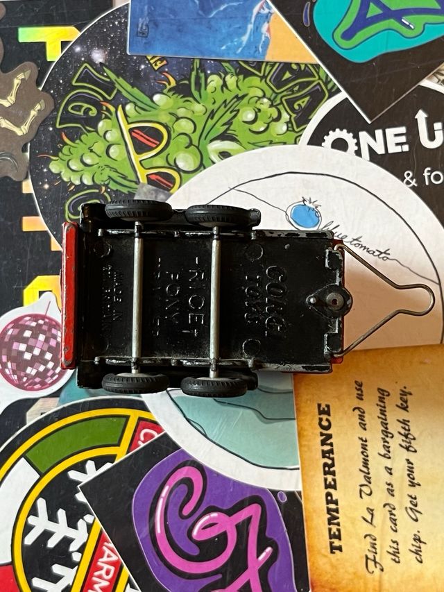 Corgi 102 Pony Trailer Rosso