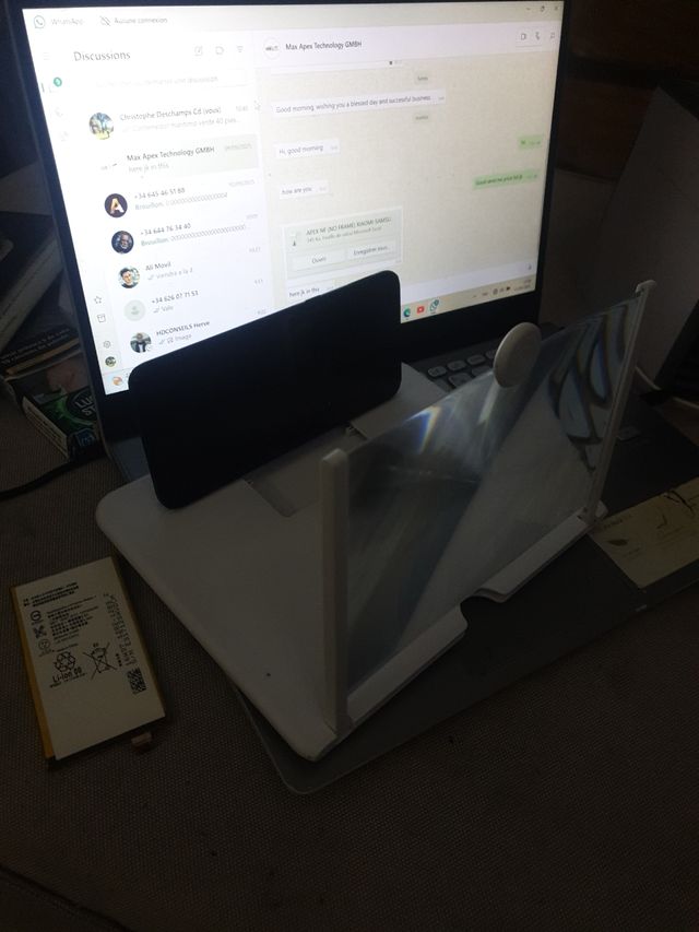 Amplificatore di schermo mobile 3D