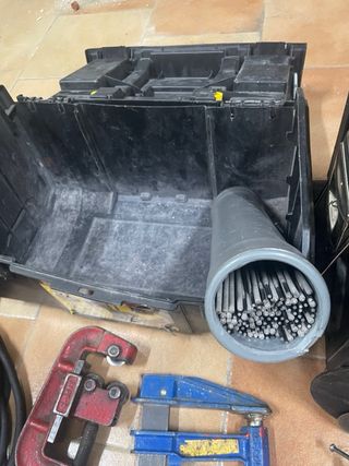 Carro Stanley con herramienta para soldadura Ac