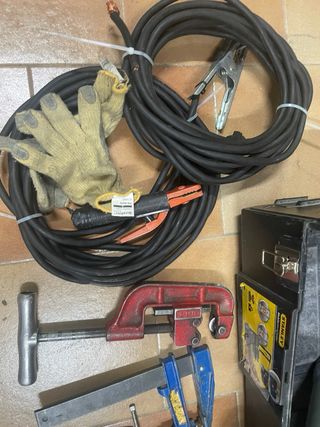 Carro Stanley con herramienta para soldadura Ac