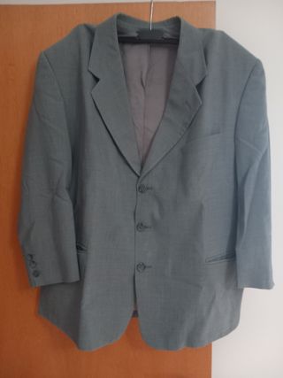 Chaqueta de traje gris (sin pantalon)