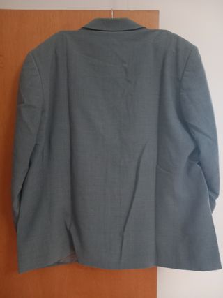 Chaqueta de traje gris (sin pantalon)