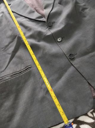 Chaqueta de traje gris (sin pantalon)