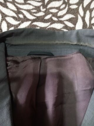 Chaqueta de traje gris (sin pantalon)