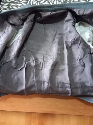 Chaqueta de traje gris (sin pantalon)