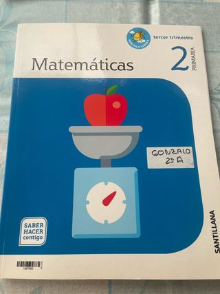 matemáticas 2 primaria tercer trimestre