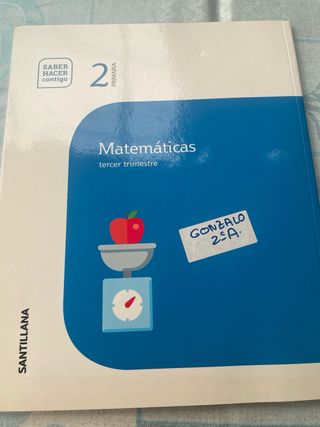 matemáticas 2 primaria tercer trimestre
