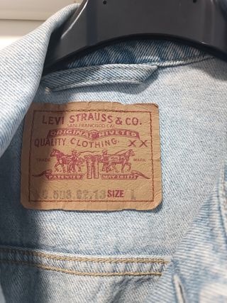 Cazadora Vaquera Levi's Vintage Talla L