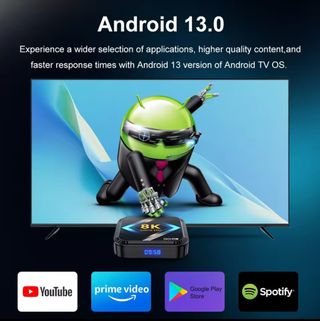 Smart TV Box DQ08 Android 13 8K RK3528
