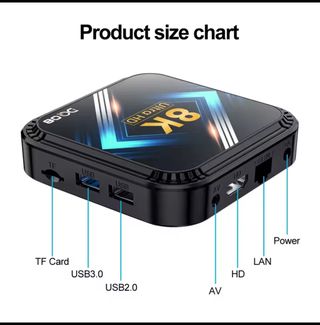 Smart TV Box DQ08 Android 13 8K RK3528