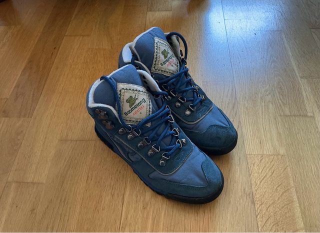 Botas de trekking Boomerang mujer azul