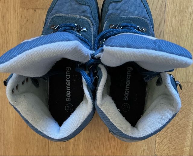 Botas de trekking Boomerang mujer azul