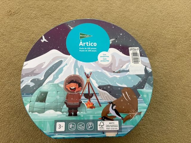 Puzzle Ártico El Corte Inglés 100 piezas