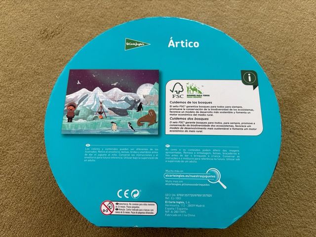 Puzzle Ártico El Corte Inglés 100 piezas