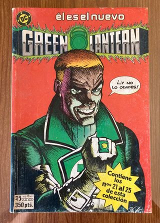 Green Lantern ediciones zinco