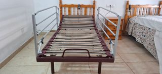 Cama articulada eléctrica con colchón