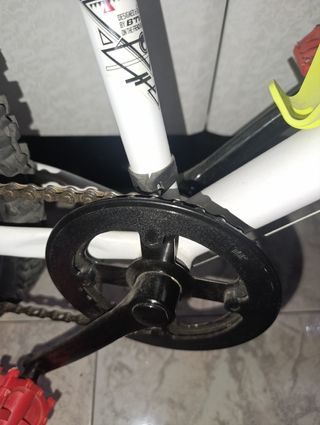 Bicicleta Rockrider Blanca