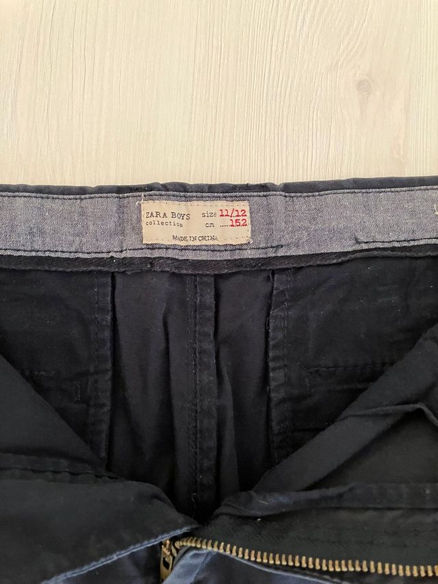 Pack 2 pantalones: negro y azul