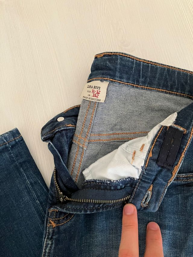 Pack 2 pantalones: negro y azul