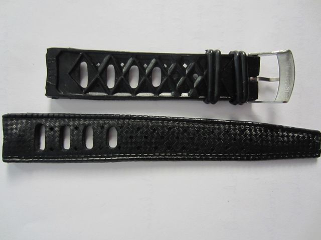 Correa tipo Tropic Negra 18 mm