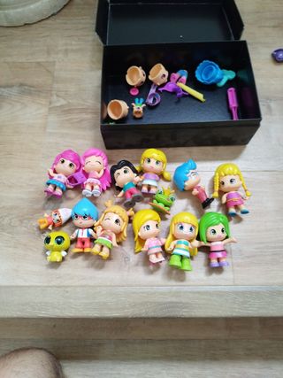 Lote de muñecas pin y pon