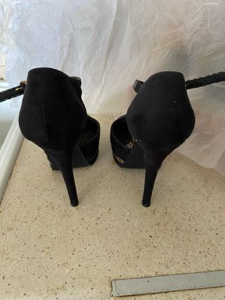 Sandali donna tacco 13cm plateau 2cm