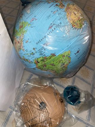 Globo terráqueo educativo