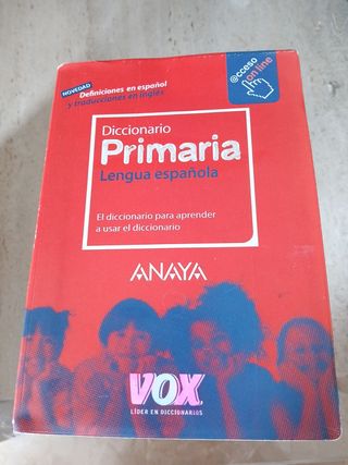 diccionario primera lengua española