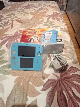 Nintendo 2DS Edición Pokémon Sol Azul